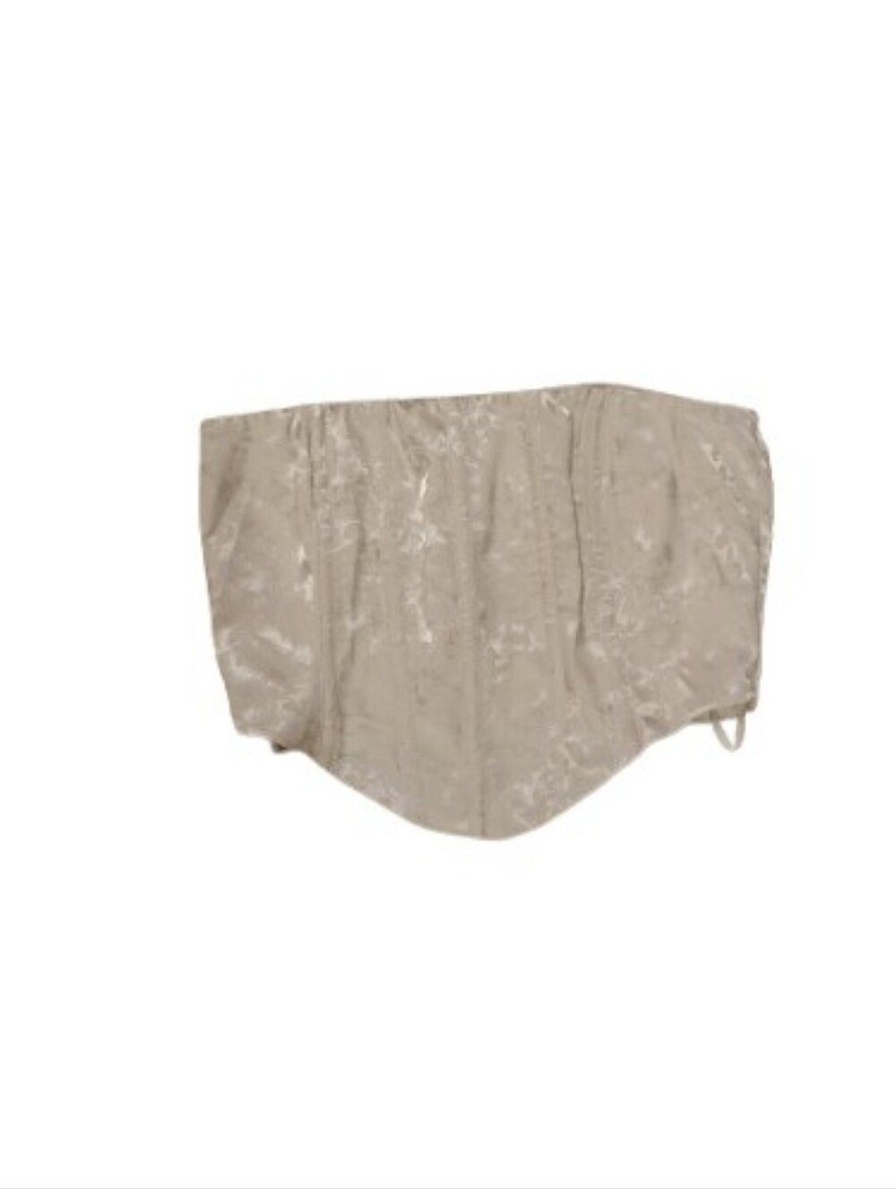 Princess Polly Women's Brocade Strapless Crop Corset Top Sz 6 US